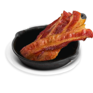 Bacon in a skillet