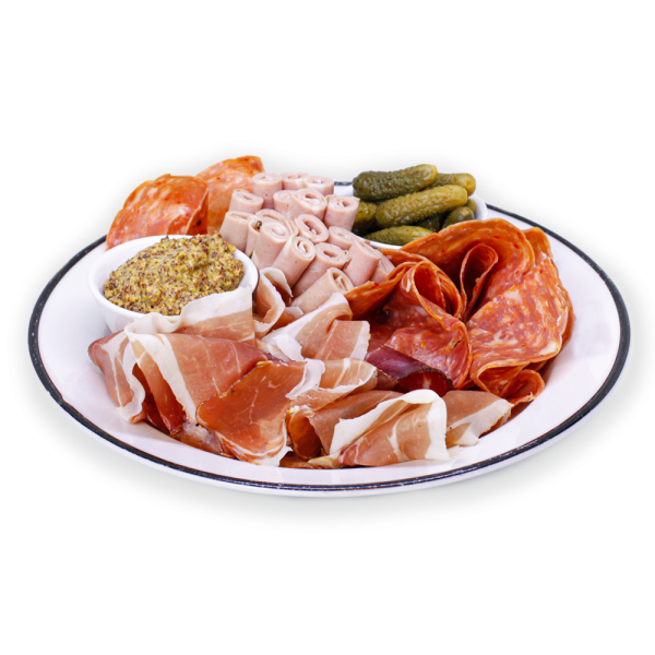 Variety of Meats on White Plate